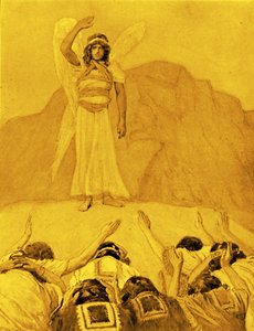 The Angel s Rebuke av James Tissot - Bibelen av James Jacques Joseph after Tissot