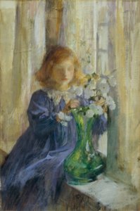 Den grønne vasen av James Jebusa Shannon