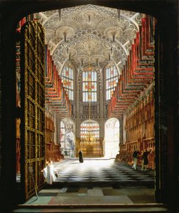 Interiøret i kapellet til Henry VII, Westminster Abbey av James John Harwood