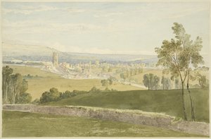 Keynsham fra Durley Hill av James Johnson