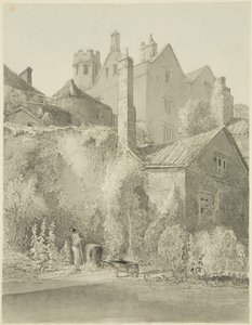 The White Lodge, sett fra Garden of the City School (Queen Elizabeth