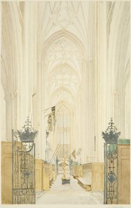 Transept av St Mary Redcliffe, ser sørover