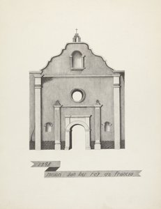 Mission San Luis Rey de Francia av James Jones