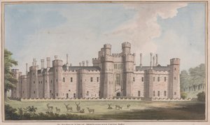 Herstmonceux Castle, East Sussex: South West View