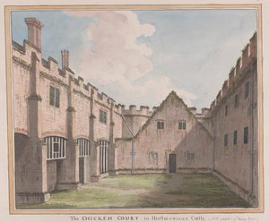 Herstmonceux Castle, East Sussex: The Chicken Court