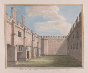 Herstmonceux Castle, East Sussex: The Chicken Court