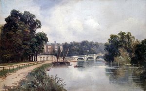 Cholmondeley Walk, ser mot Richmond Bridge