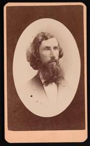Portrett av Samuel Edward Warren 1831-1909, før 1877. av James M Capper