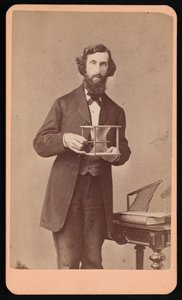 Portrett av Samuel Edward Warren 1831-1909, før 1877. av James M Capper