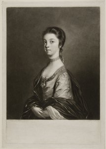 Lady Elizabeth Montagu av James MacArdell