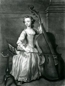 Portrett av Benjamin Hallett (mezzotint) av James McArdell