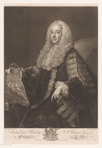 Portrett av Robert Henley Robert Lord Henley Baron of Grainge (tittel på objekt)