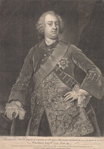 Prins Charles, andre hertug av Richmond, Lenox og Aubigny av James McArdell