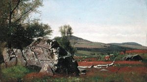 Summer in the Catskills (olje på lerret)