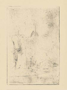 [76] Inntrykk fra kansellerte plater av Whistler - [Sittende figur]. av James Abbott McNeill Whistler