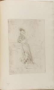 En dame ved et vindu av James Abbott McNeill Whistler