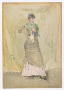 En notat i grønt av James Abbott McNeill Whistler