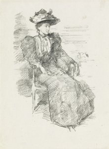 Et portrett: Mildred Howells av James Abbott McNeill Whistler