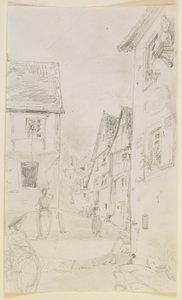 En gatescene av James Abbott McNeill Whistler
