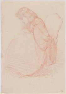 En tosidig tegning av Fumette og dansende klovner av James Abbott McNeill Whistler
