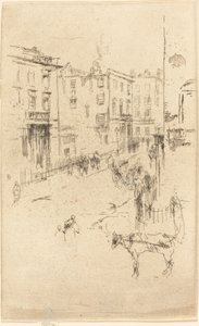 Alderney Street av James Abbott McNeill Whistler