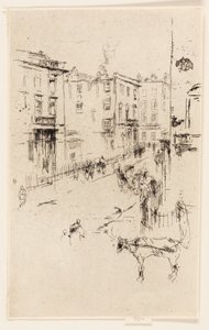 Alderney Street av James Abbott McNeill Whistler