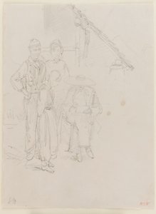En kunstnerskisse av James Abbott McNeill Whistler