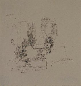 Et interiør av James Abbott McNeill Whistler