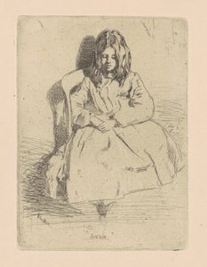 Annie, sittende av James Abbott McNeill Whistler