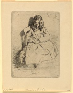 Annie, sittende av James Abbott McNeill Whistler