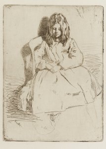 Annie, sittende av James Abbott McNeill Whistler
