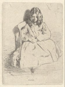 Annie, sittende av James Abbott McNeill Whistler