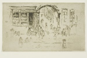 Archway, Brussel av James Abbott McNeill Whistler