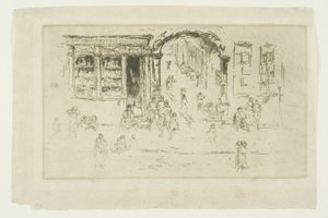 Archway, Brussel av James Abbott McNeill Whistler