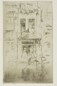 Balkong, Amsterdam av James Abbott McNeill Whistler