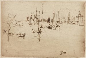 Lektere, Dordrecht av James Abbott McNeill Whistler