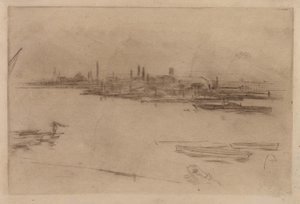 Battersea Morn av James Abbott McNeill Whistler