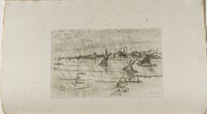 Battersea Reach av James Abbott McNeill Whistler