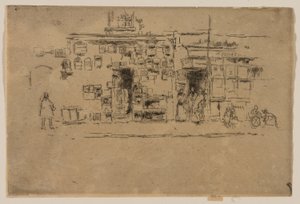 Bird-Cages, Chelsea av James Abbott McNeill Whistler