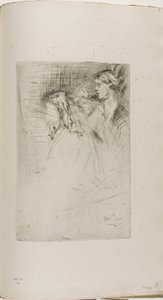 Børsting av håret av James Abbott McNeill Whistler