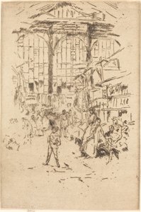 Klesbørs, nr.II av James Abbott McNeill Whistler