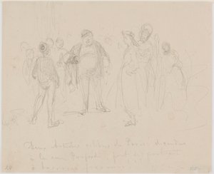 To kjente kunstnere fra Paris av James Abbott McNeill Whistler