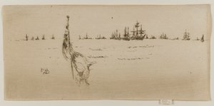 Dyppe flagget av James Abbott McNeill Whistler