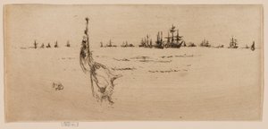 Dyppe flagget av James Abbott McNeill Whistler