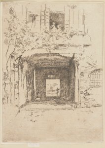 Døråpning og Vine av James Abbott McNeill Whistler