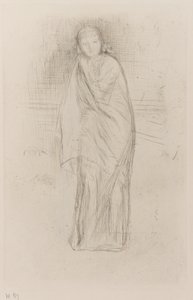 Drapert modell av James Abbott McNeill Whistler