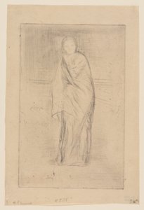 Drapert modell av James Abbott McNeill Whistler