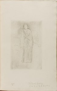 Drapert modell av James Abbott McNeill Whistler