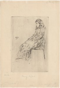 Fanny Leyland av James Abbott McNeill Whistler