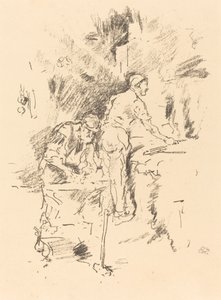 Far og sønn av James Abbott McNeill Whistler